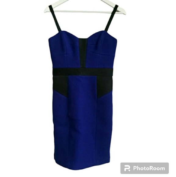 Milly of New York | Woman's Cocktail Dress - Blue Size 4 - Picture 5 of 15